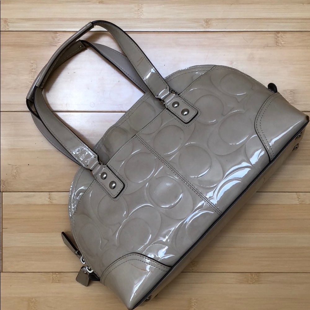 Coach Patent Leather Handbag